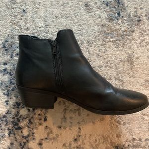 Black Booties Womens 10